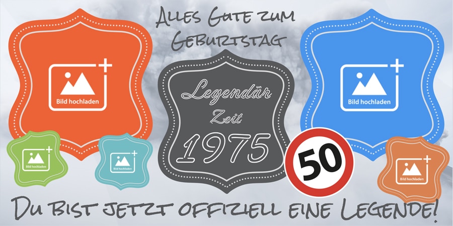 Dein Geburtstagsbanner für den 50. Geburtstag – individuell und stilvoll für einen besonderen Tag.