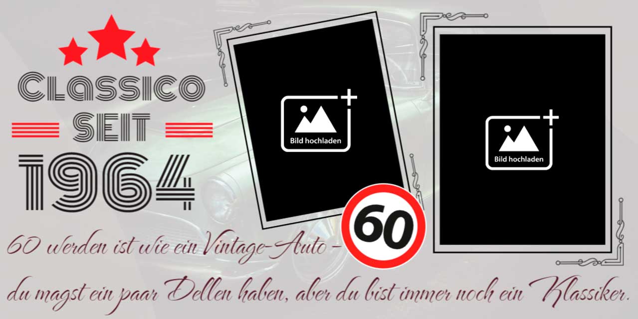 Geburtstags Banne Plakat Before