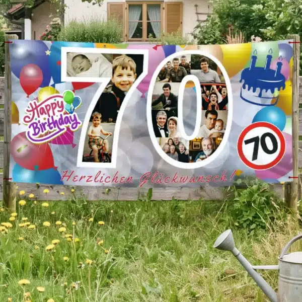 geburtstagsbanner-70-geburtstag-fotocollage geburtstagsbanner-70-geburtstag-fotocollage